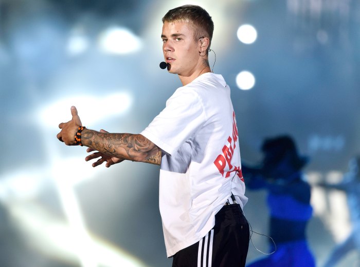 Justin Bieber performs for his purpose tour at D.Y. Patil Stadium, Nerul, on May 10, 2017 in Mumbai, India.