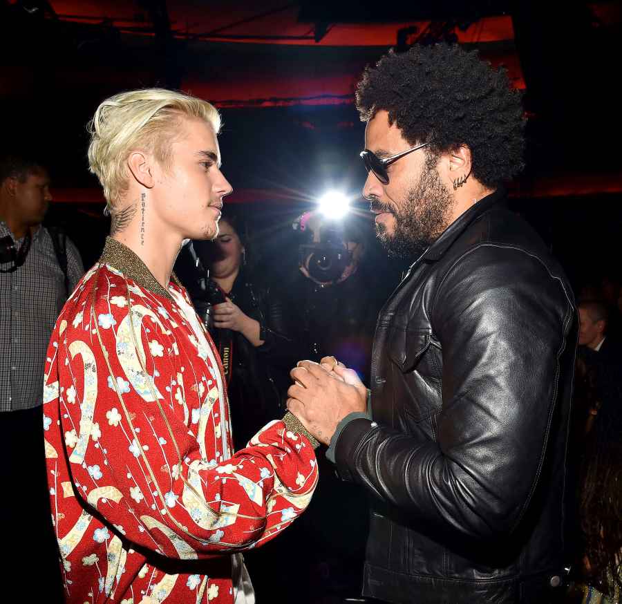 Justin Bieber Lenny Kravitz