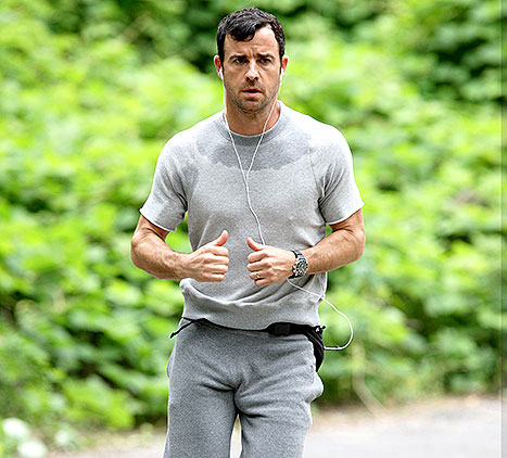 theroux jogs