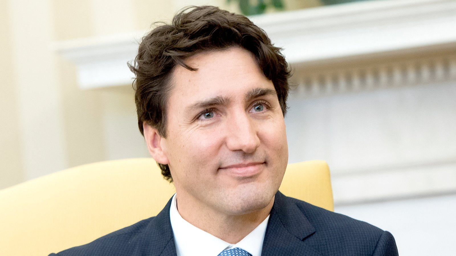 Prime Minister Justin Trudeau of Canada during a meeting with U.S. President Donald Trump (not pictured) in the Oval Office at the White House on February 13, 2017 in Washington, D.C.