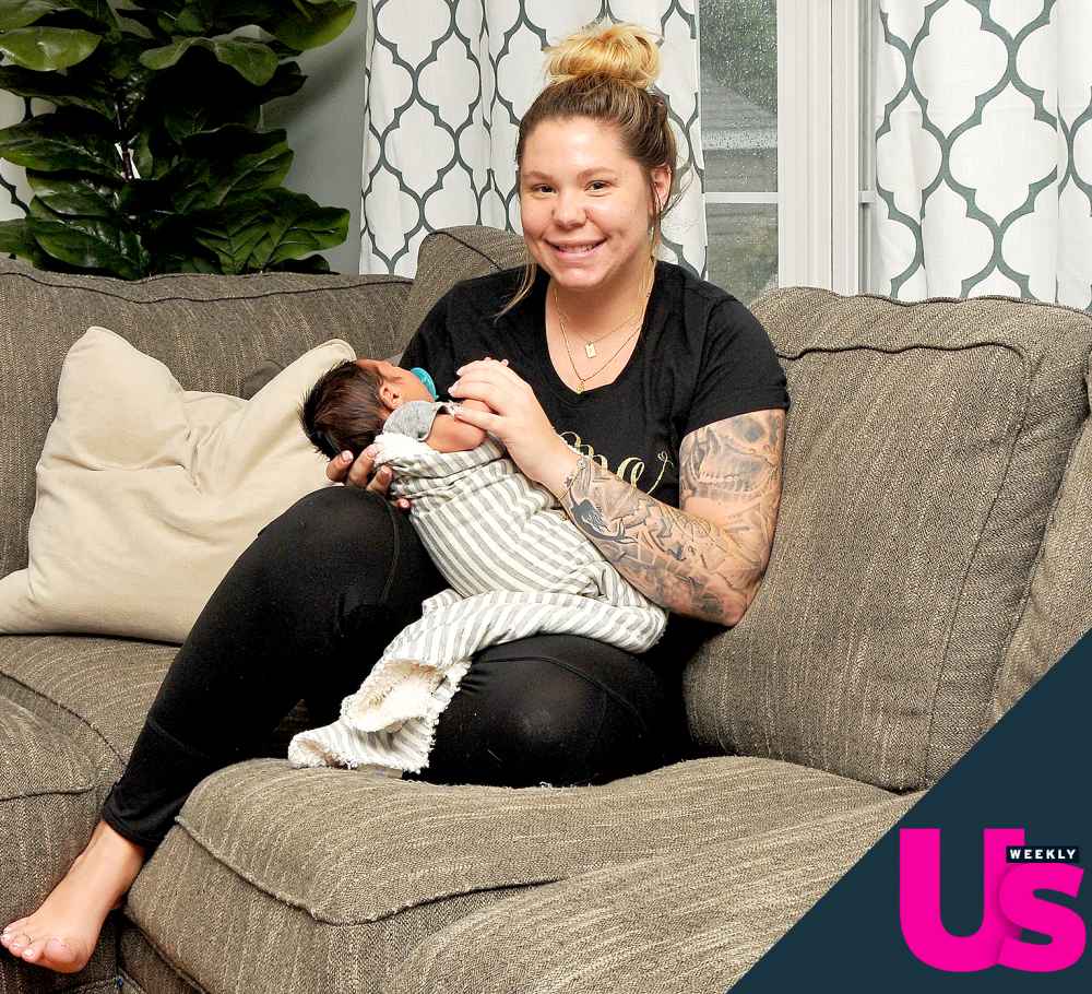 Kailyn Lowry and her baby boy
