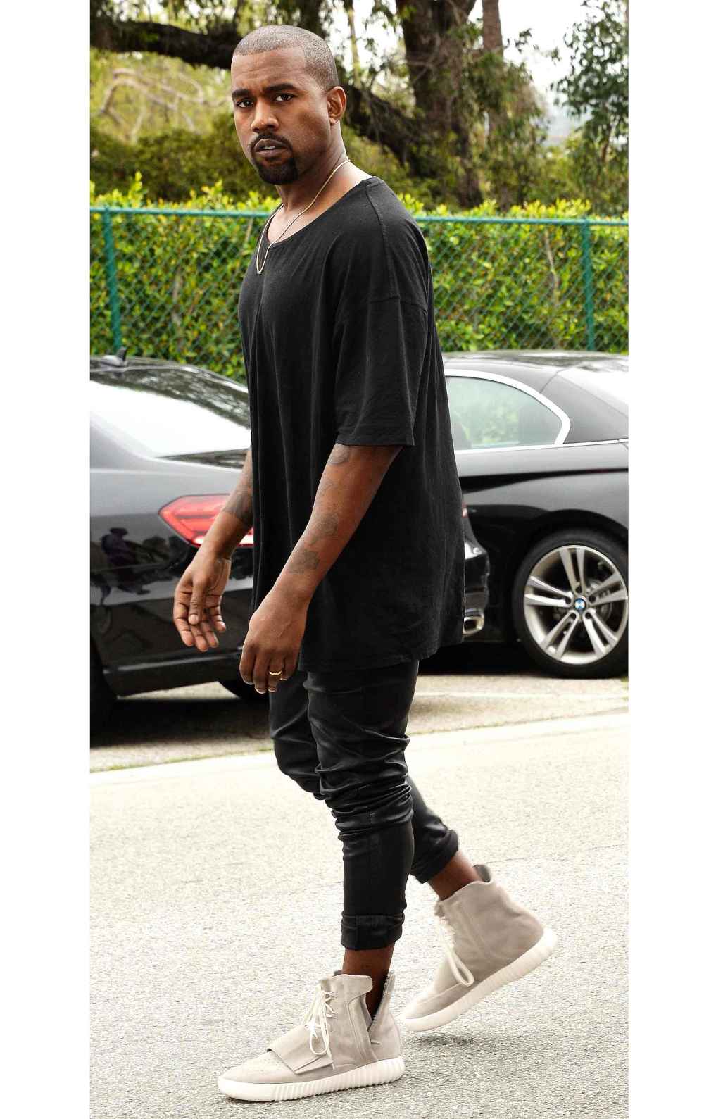 Kanye West Wears Unreleased YEEZY BOOST 350 V2
