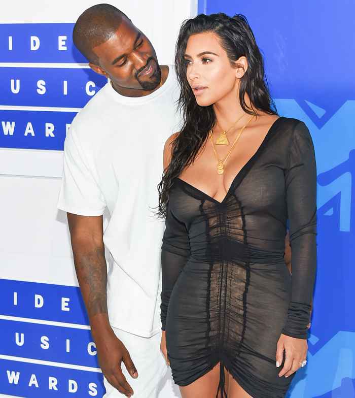 Kanye West Kim Kardashian stay with him together breakup break up rumors