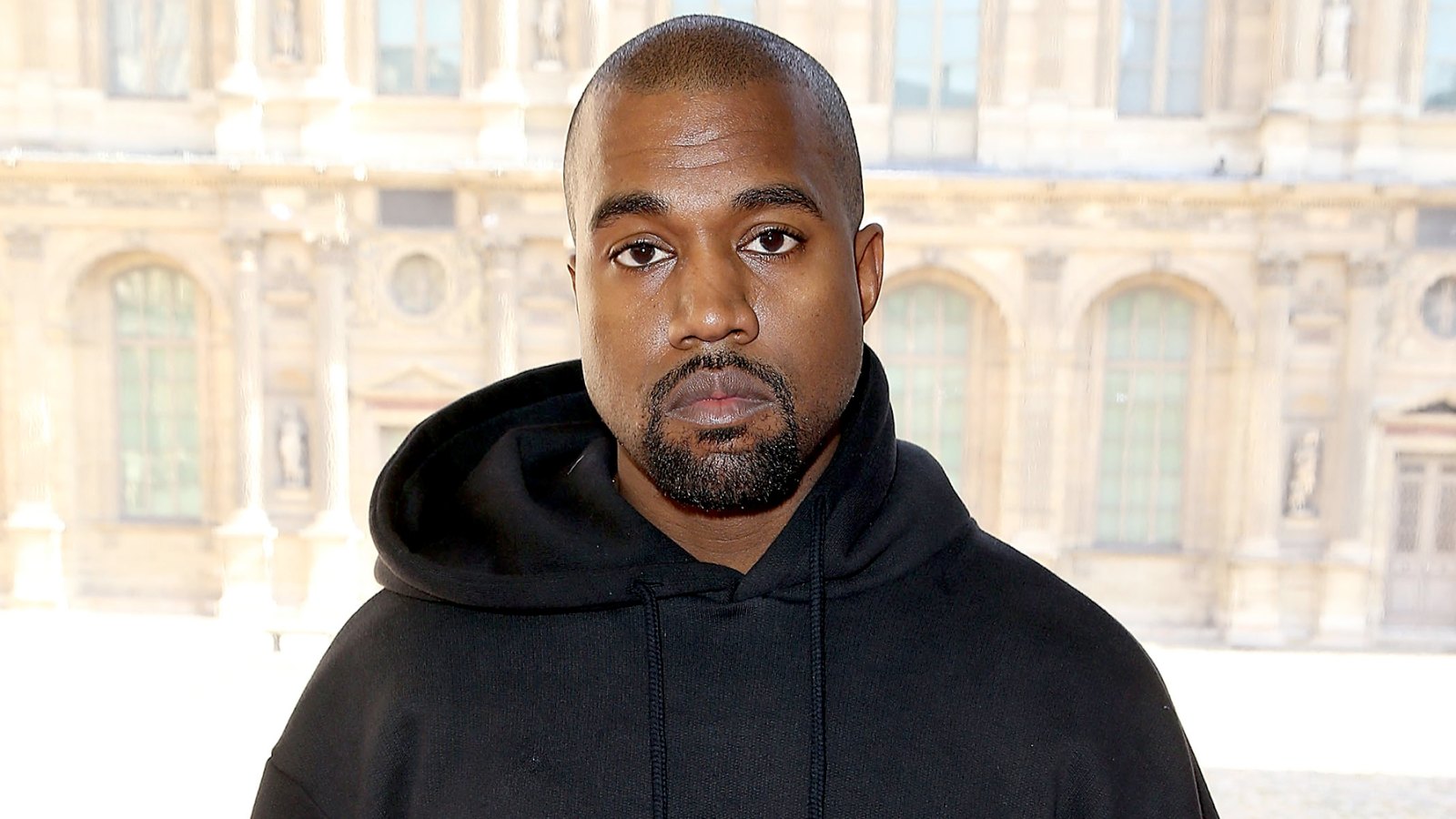 Kanye West attends the Christian Dior show as part of the Paris Fashion Week Womenswear Fall/Winter 2015/2016 at Cour Carree du Louvre on March 6, 2015 in Paris, France.