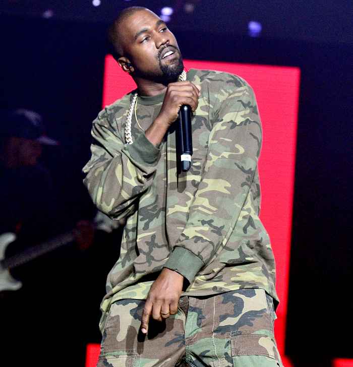 Kanye West performs in Atlanta, Georgia in 2015.