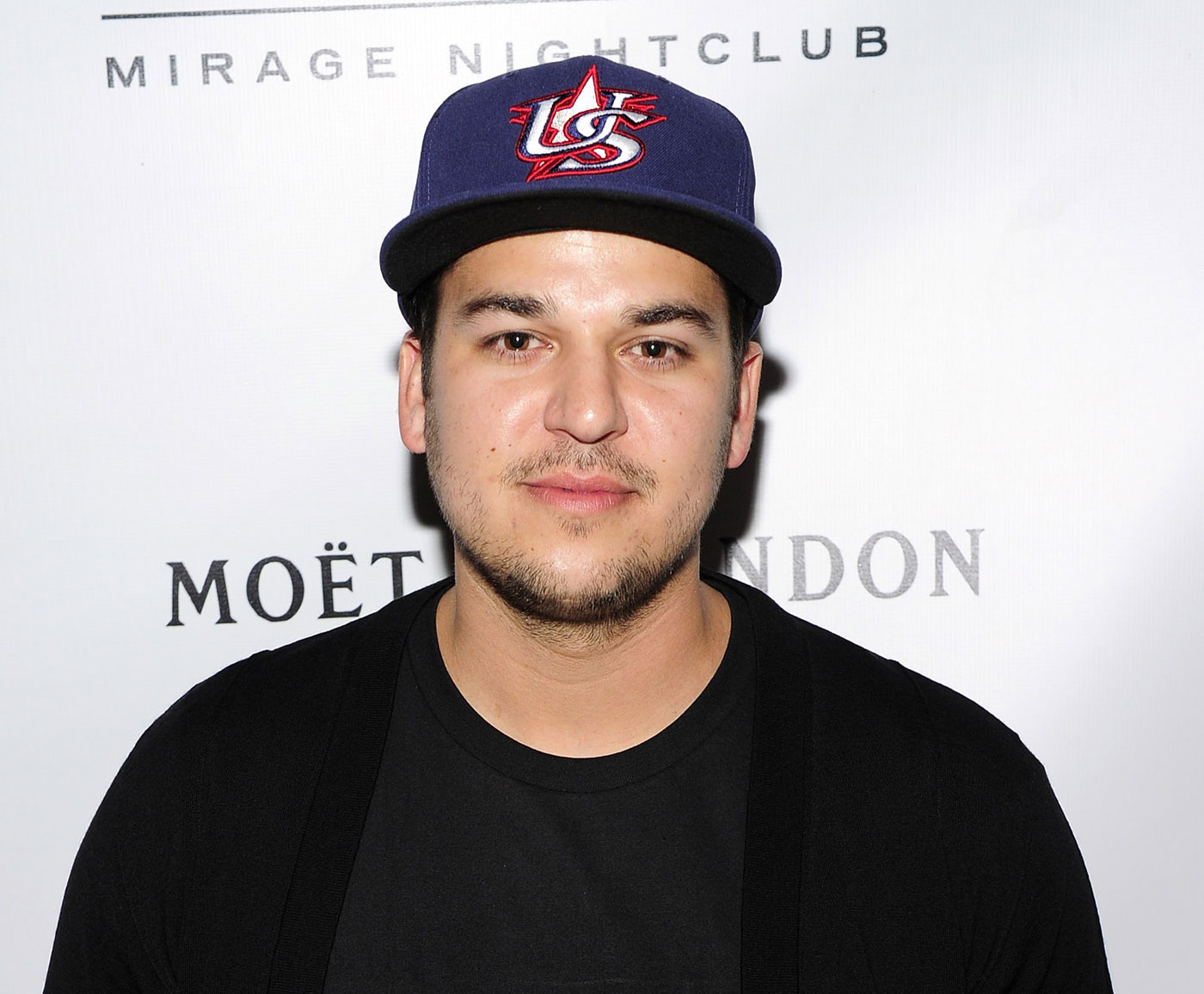 Rob Kardashian arrives at 1 OAK Nightclub at The Mirage Hotel & Casino back in 2013