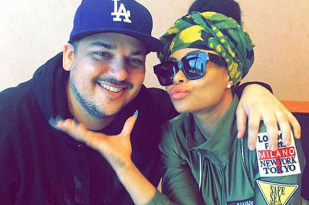 Rob Kardashian and Blac Chyna