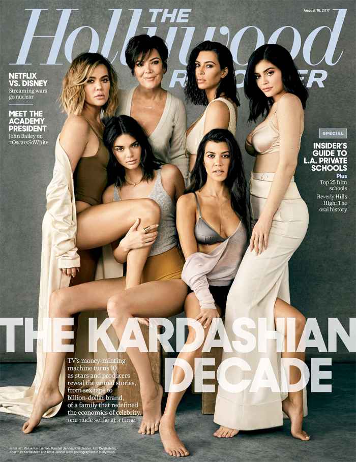 Kim Kardashian The Hollywood Reporter Cover
