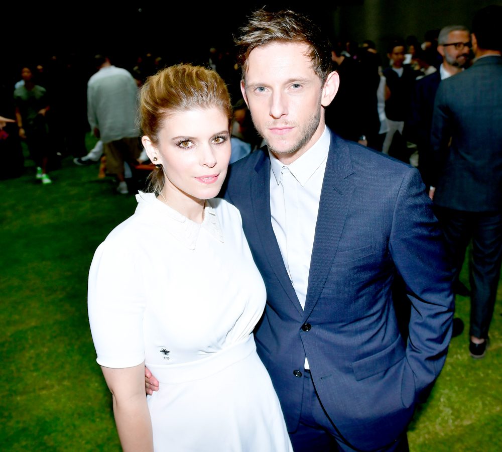 Jamie Bell and Kate Mara attend the Dior Homme Menswear Spring/Summer 2018 show as part of Paris Fashion Week on June 24, 2017 in Paris, France.