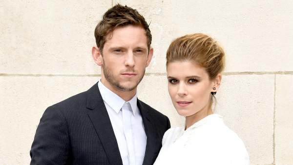 Jamie Bell and Kate Mara attend the Dior Homme Menswear Spring/Summer 2018 show as part of Paris Fashion Week on June 24, 2017 in Paris, France.