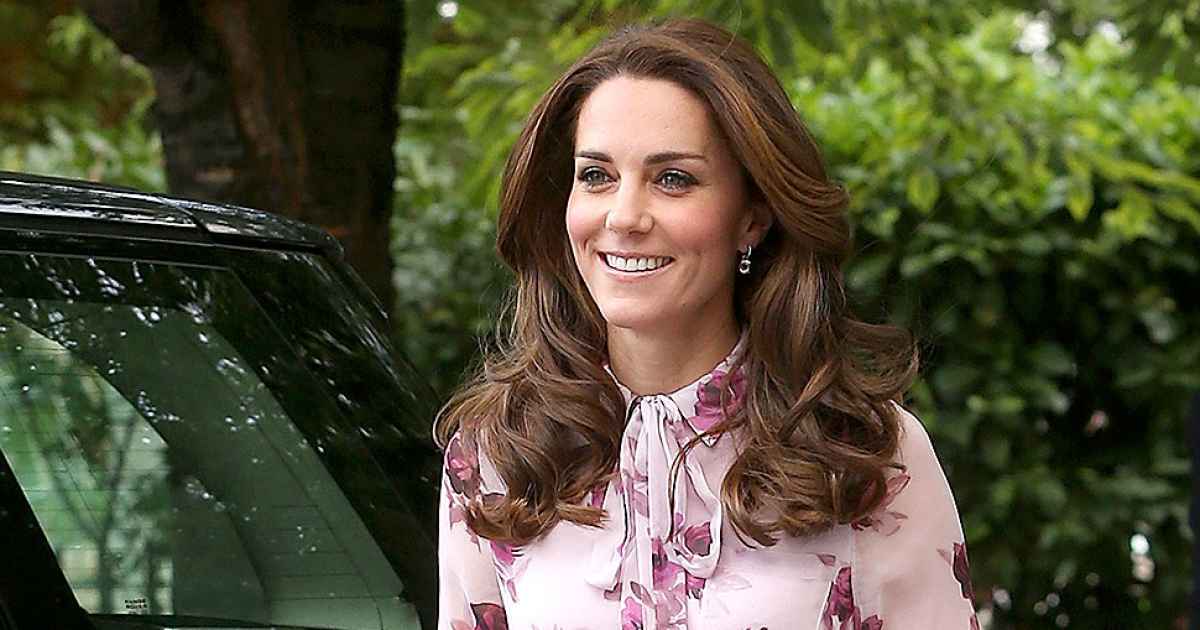 Duchess Kate's Pink, Rose-Print Dress: Shop the Look | Us Weekly Duchess Kate's Pink, Rose-Print Dress: Shop the Look | Us Weekly