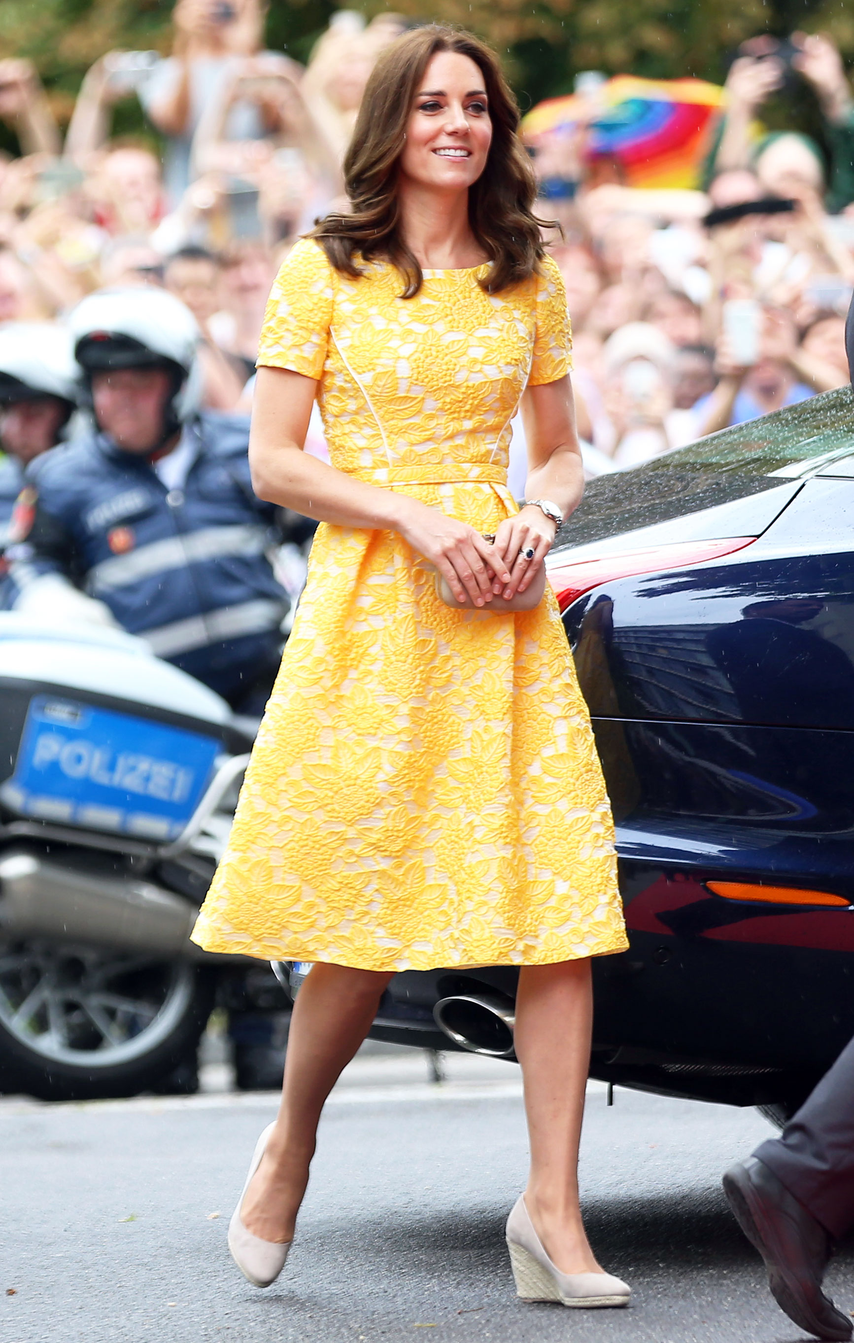 Duchess Kate Goes Bright and Bold in Germany: Photos