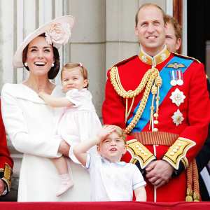 Kate Middleton Charlotte George Prince William