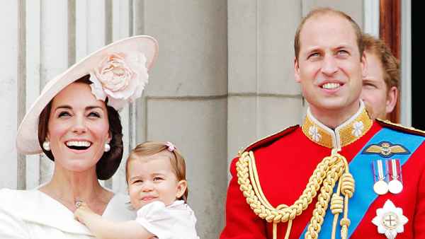 Kate Middleton Charlotte George Prince William