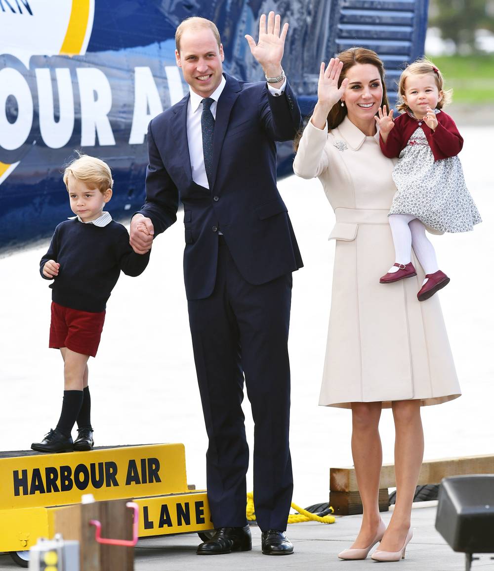 Prince George Prince William Kate Middleton Princess Charlotte