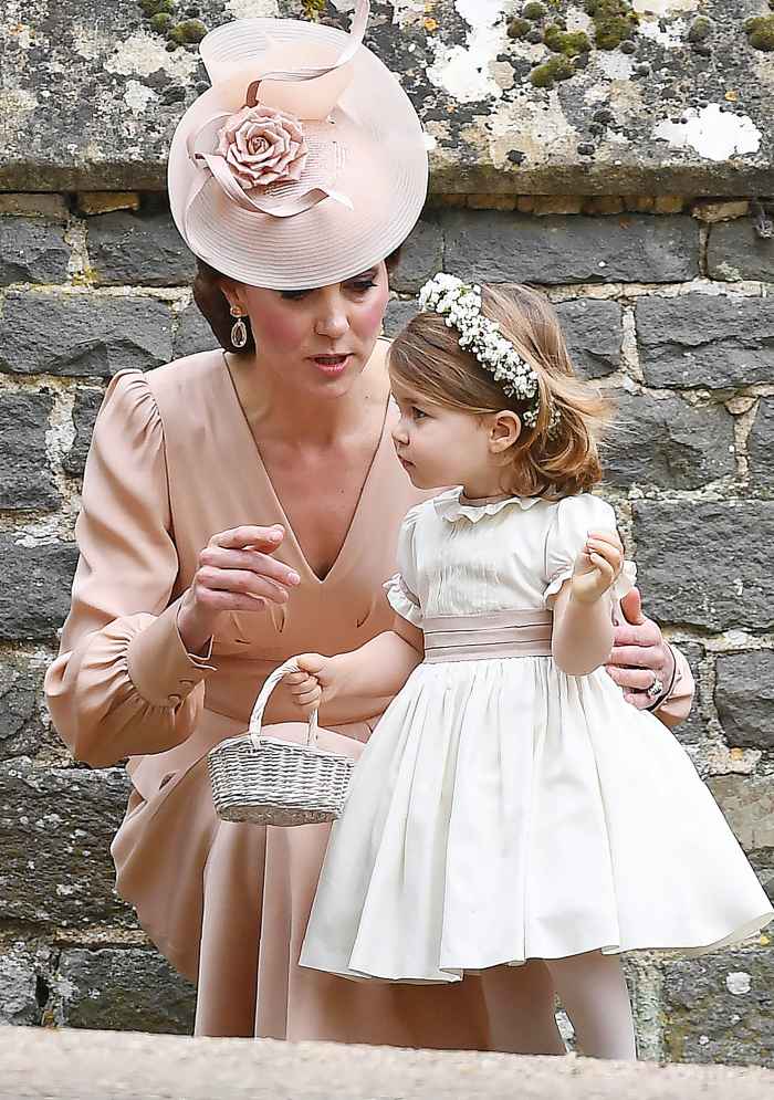 Kate Middelton and Princess Charlotte