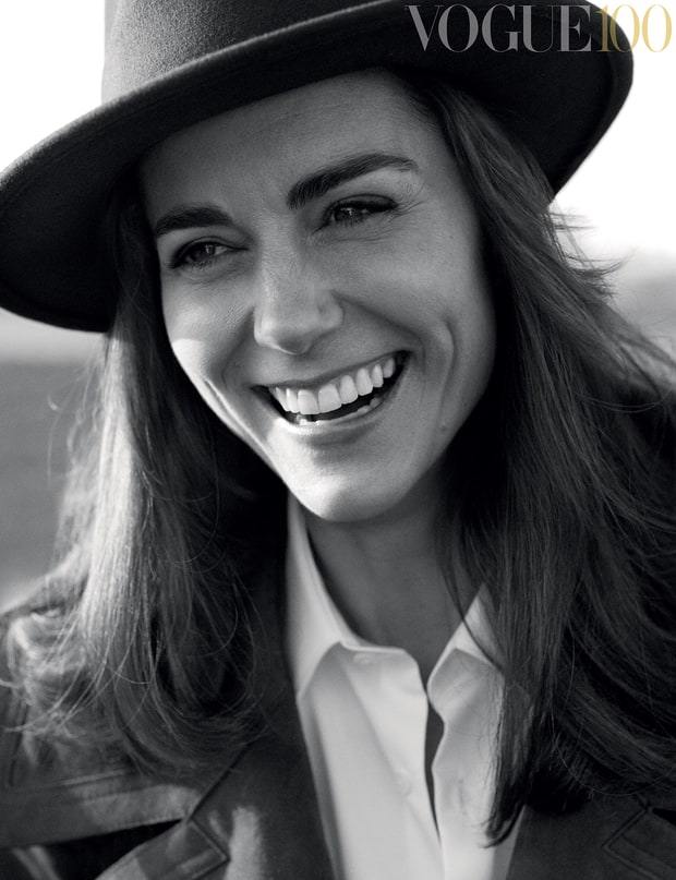 Kate Middleton on the front cover of Vogue magazine