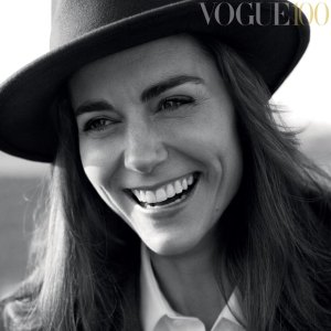 Kate Middleton on the front cover of Vogue magazine