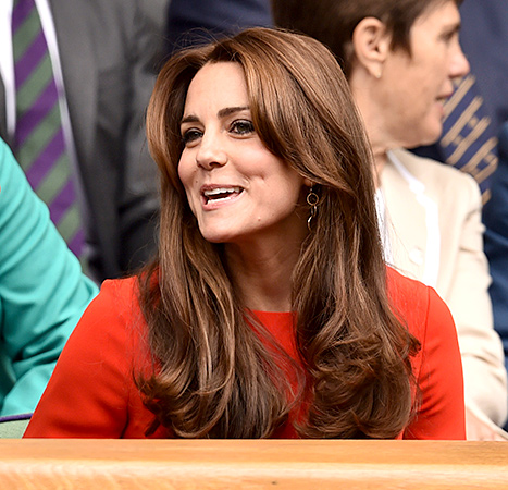Kate Middleton - Wimbledon hair