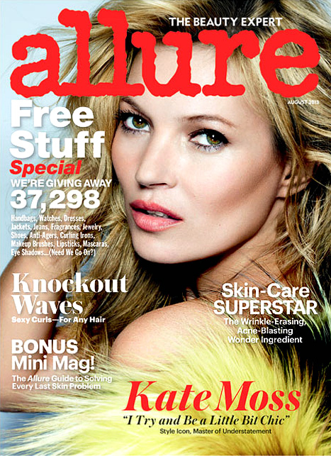 Kate Moss - Allure Cover