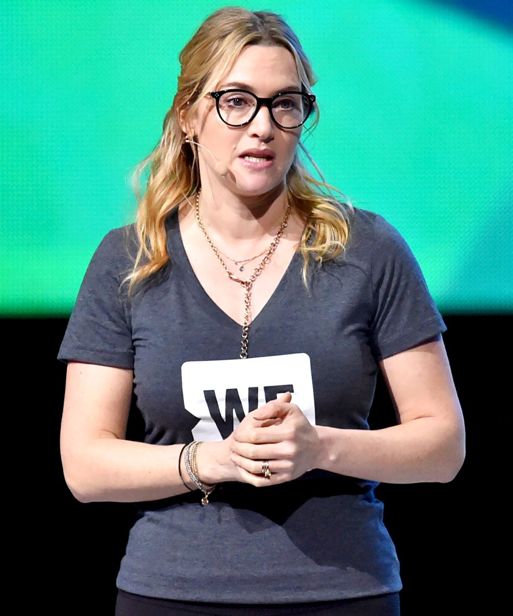 Kate Winslet on stage at the We Day UK charity event and concert, The SSE Arena, London.
