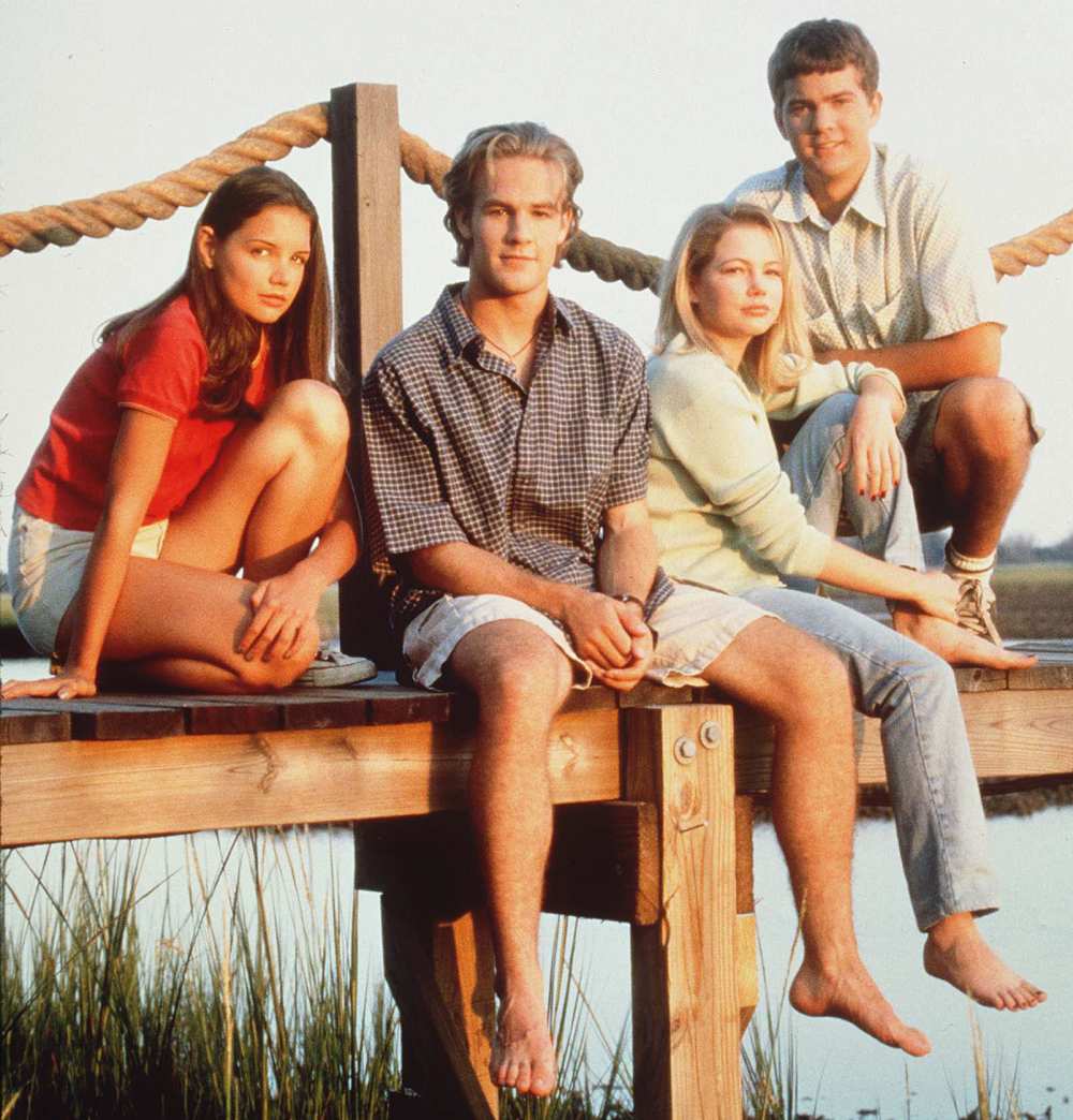 Katie Holmes James Van Der Beek Michelle Williams Joshua Jackson Dawson's Creek