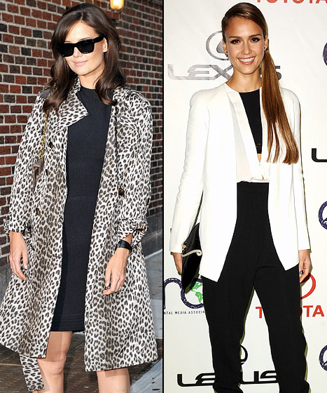 Katie Holmes and Jessica Alba's Classic Fashion Finds You Need Now - Us ...