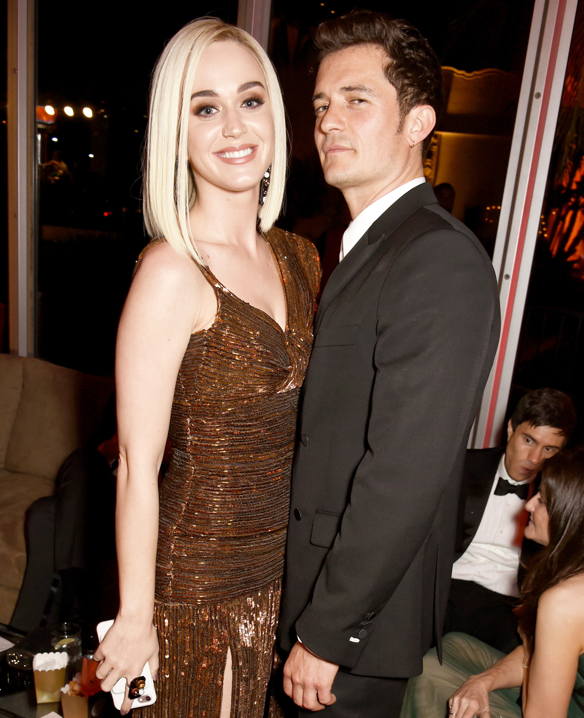 Katy Perry and Orlando Bloom