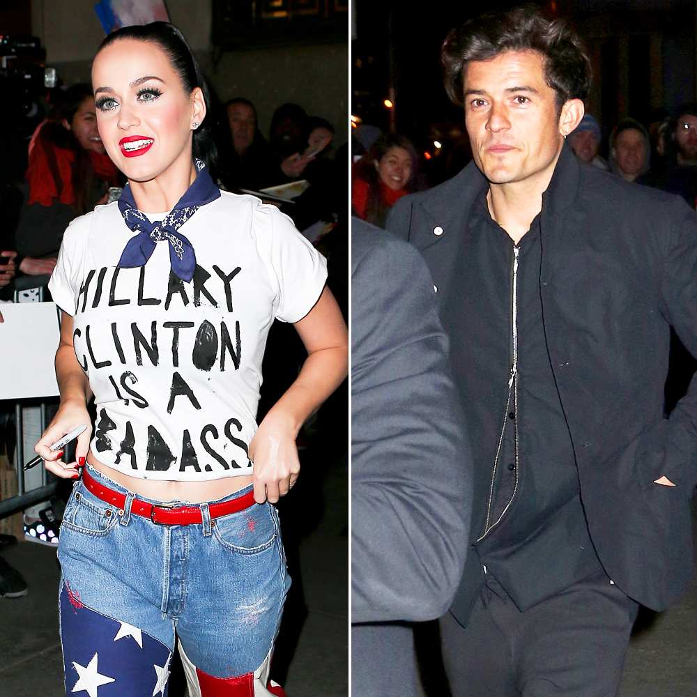 Katy Perry and Orlando Bloom