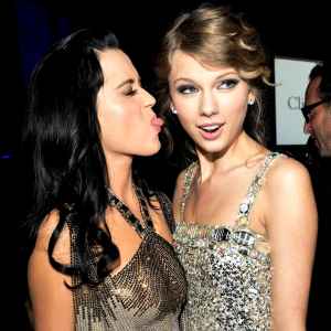 Katy Perry and Taylor Swift at the 52nd Annual GRAMMY Awards - Salute To Icons Honoring Doug Morris held at The Beverly Hilton Hotel on January 30, 2010 in Beverly Hills, California