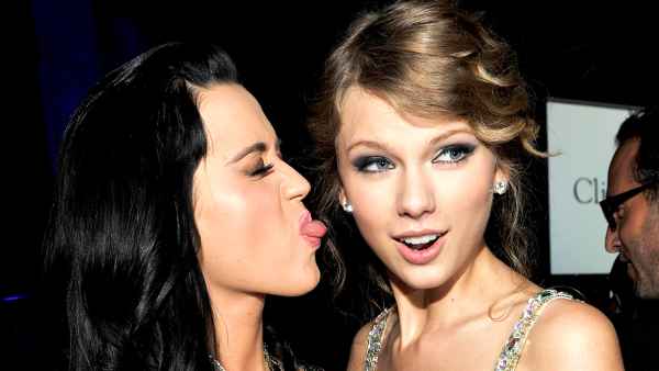 Katy Perry and Taylor Swift at the 52nd Annual GRAMMY Awards - Salute To Icons Honoring Doug Morris held at The Beverly Hilton Hotel on January 30, 2010 in Beverly Hills, California