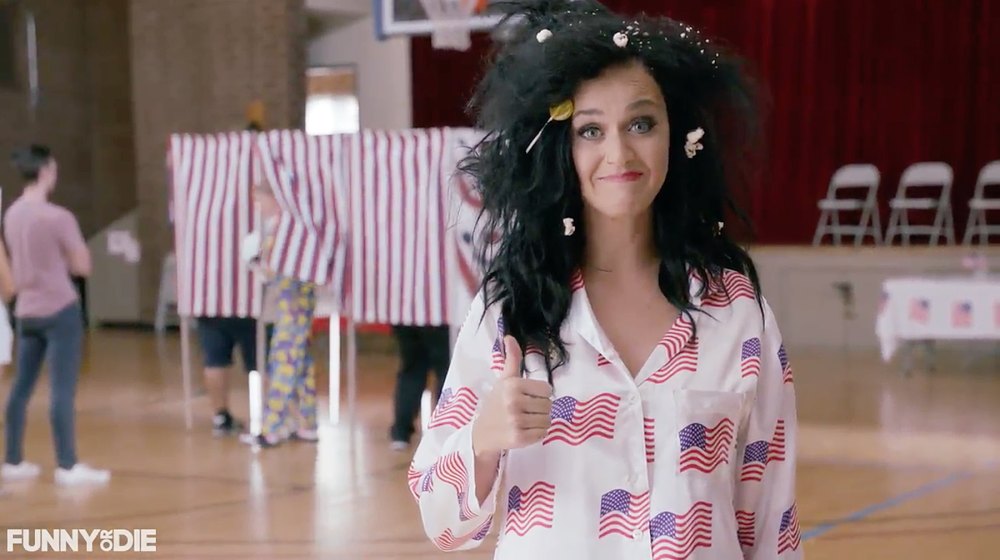 Katy Perry voting