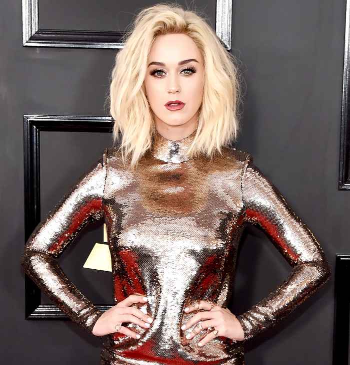Katy Perry attends the 59th Annual Grammy Awards at Staples Center on Feb, 12, 2017, in Los Angeles.