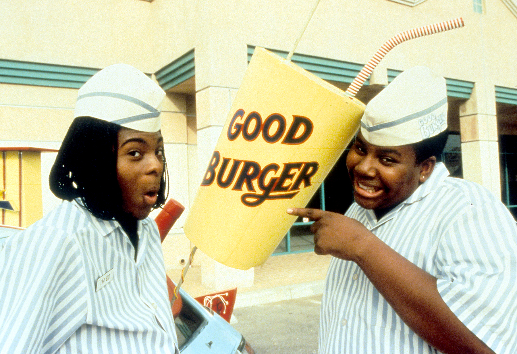 Kel Mitchell and Kenan Thompson in 'Good Burger', 1997.