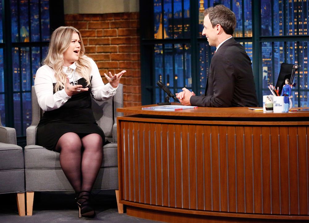 Kelly Clarkson Late Night With Seth Meyers