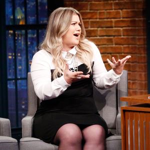 Kelly Clarkson Seth Meyers
