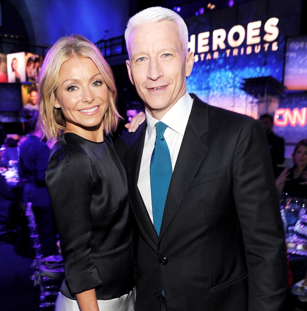 Kelly Ripa Anderson Cooper