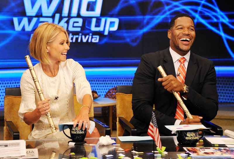 Kelly Ripa and Michael Strahan
