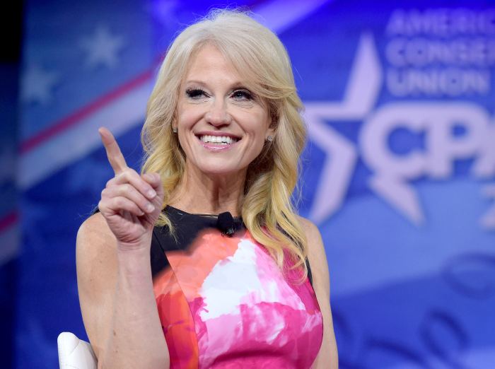 White House counselor Kellyanne Conway speaks at the Conservative Political Action Conference (CPAC) in Oxon Hill, Md., Thursday, Feb. 23, 2017.