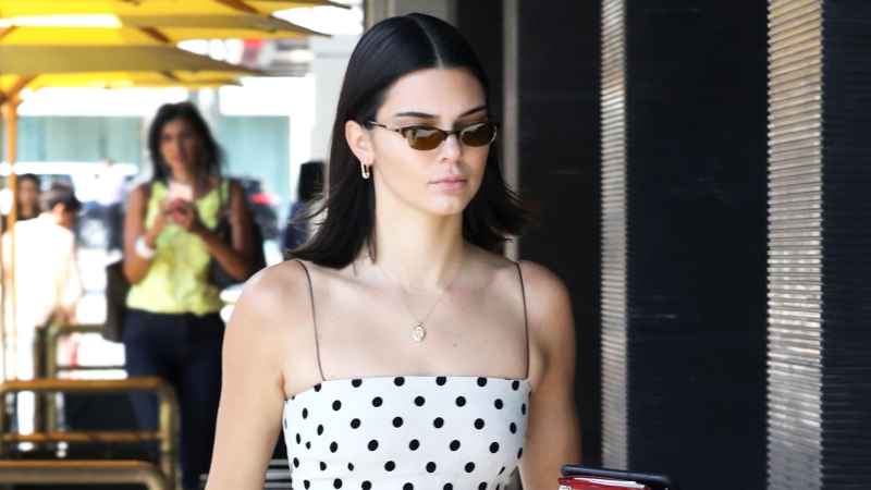 kendall jenner polka dot mini dress Fashion Dress Kendall Jenner Fashion Kendall Jenner Polka Dot Mini Dress Kendall Jenner White