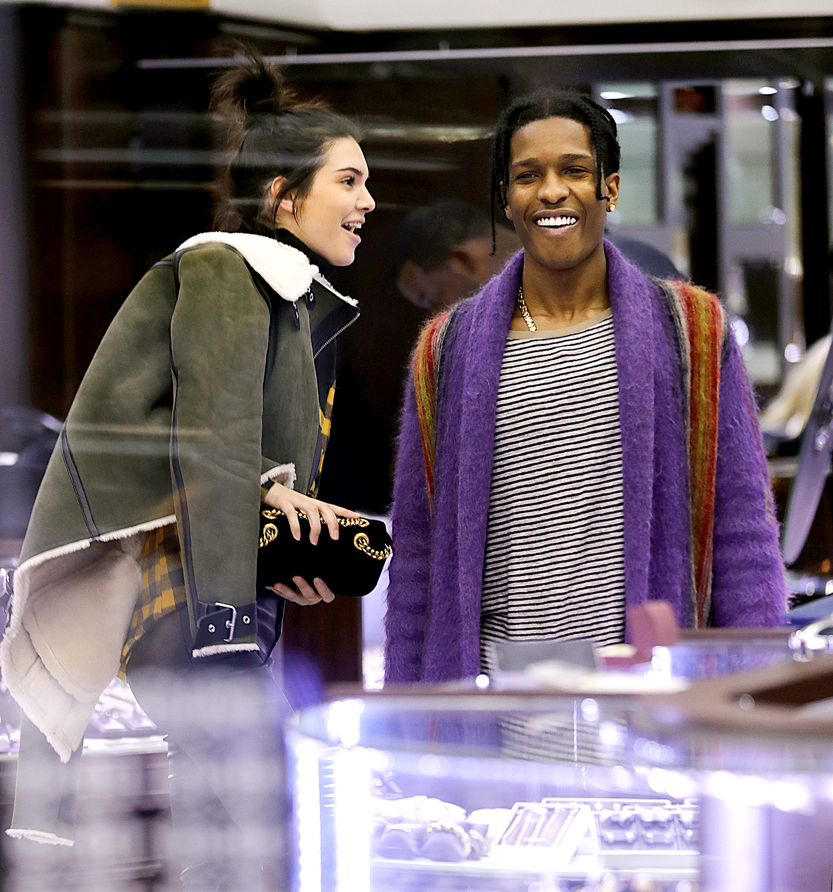 Kendall, Kylie Jenner Go on Double Date With A$AP Rocky, Tyga, Shop