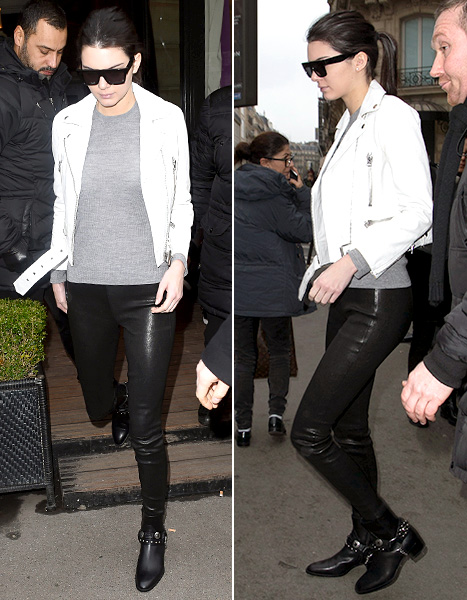 Kendall Jenner - Paris Street Style