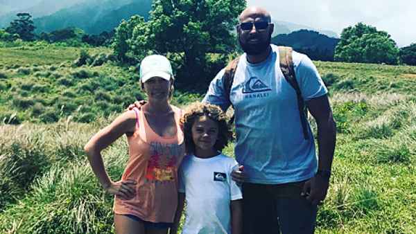 Kendra Wilkinson Hank Baskett Hank Baskett III Hawaii vacation