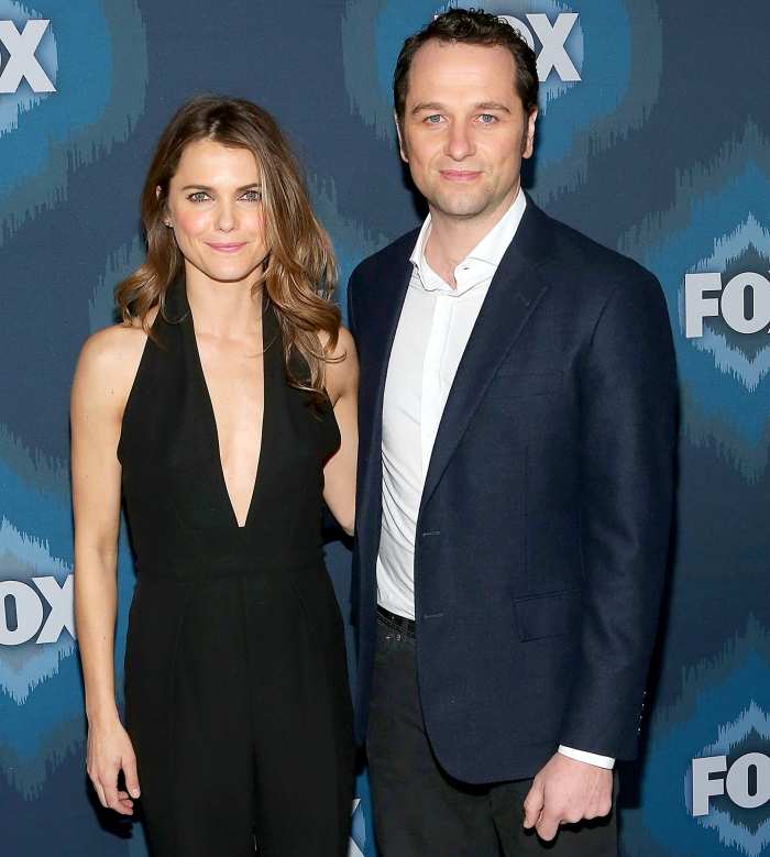 Keri Russell and Matthew Rhys attend the 2015 Fox All-Star Party.