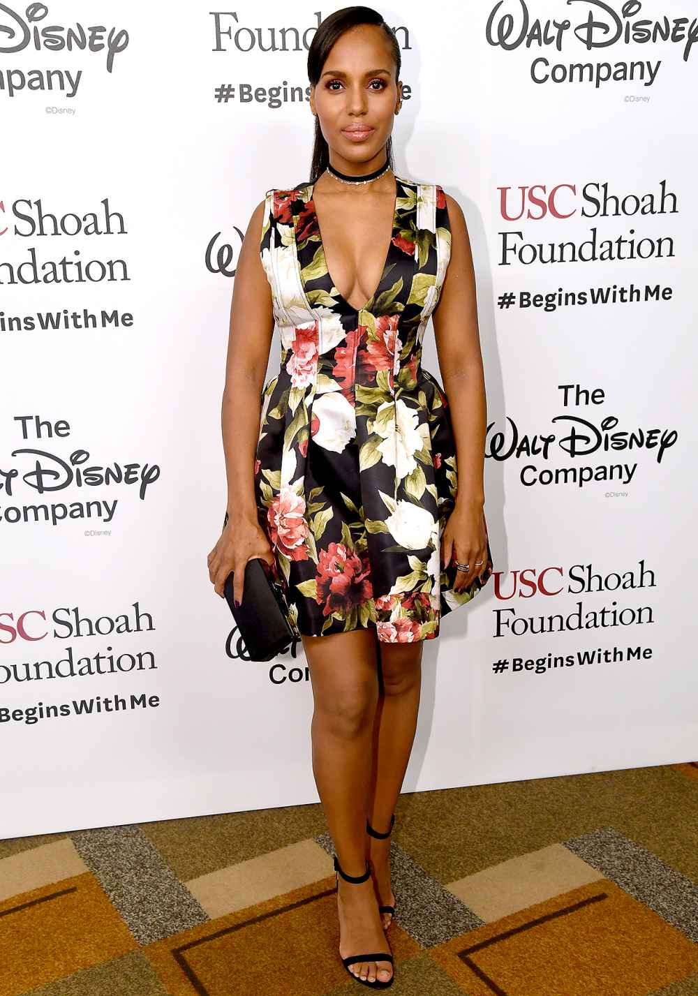 Kerry Washington attends Ambassadors for Humanity Gala Benefiting USC Shoah Foundation at the Ray Dolby Ballroom at Hollywood & Highland Center on December 8, 2016 in Hollywood, California.