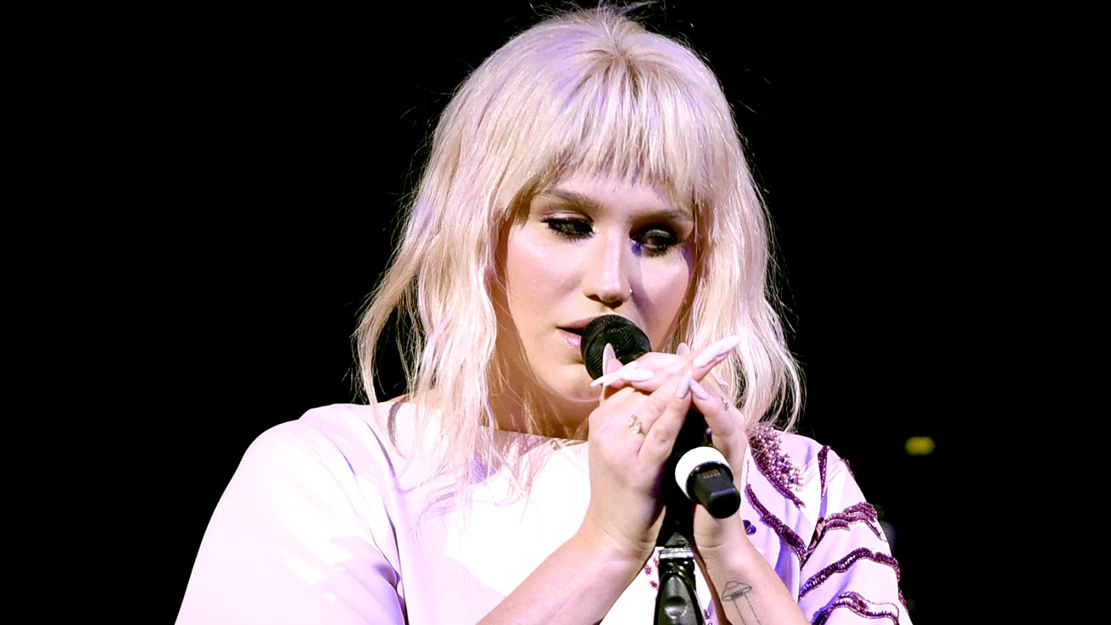 Kesha performs onstage during The Humane Society of the United States' to the Rescue Gala at Paramount Studios on May 7, 2016 in Hollywood, California.