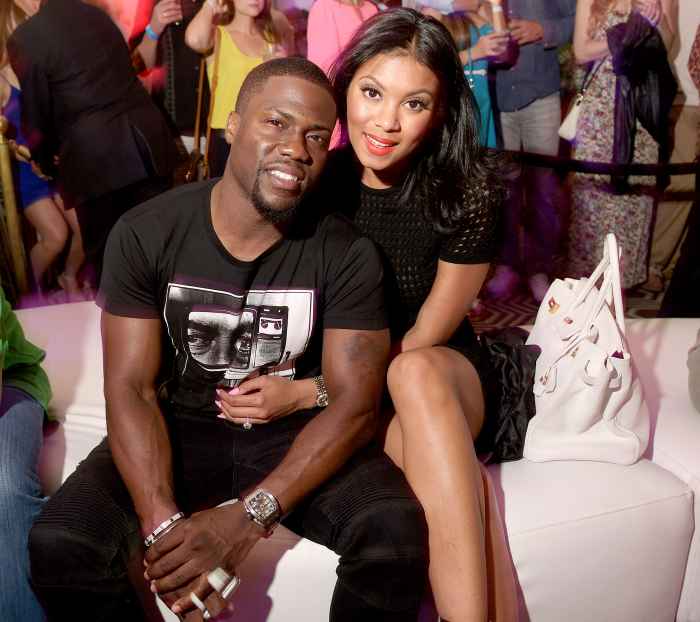 Kevin Hart and Eniko Parrish attend the 11th Annual Desert Smash Hosted By Will Ferrell Benefiting Cancer For College at La Quinta Resort and Club on March 10, 2015 in La Quinta, California.