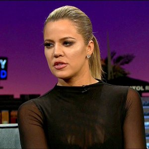 Khloe appears on James Corden's Late Late Show