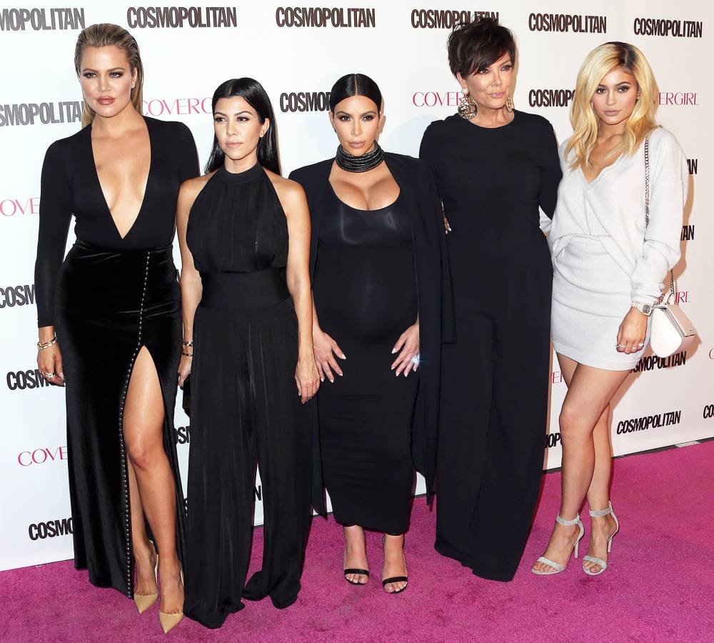 Kourtney Kardashian Khloe Kardashian Kim Kardashian Kris Jenner Kylie Jenner
