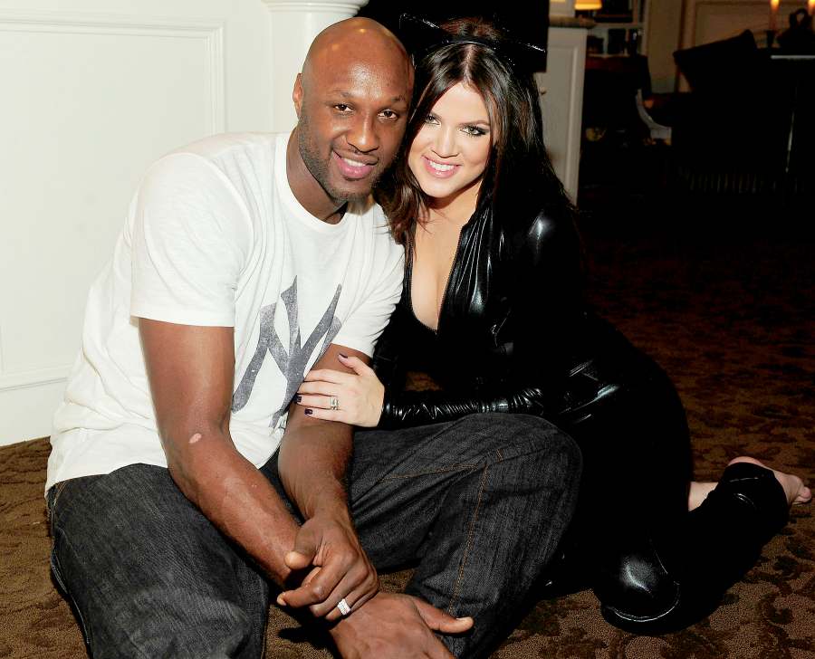 Lamar Odom and Khloe Kardashian